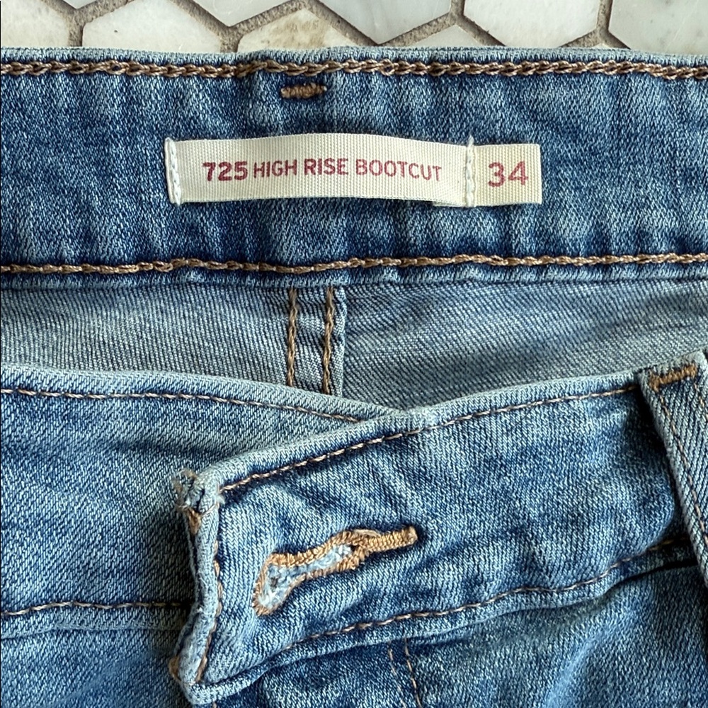 Levi Strauss high rise bootcut